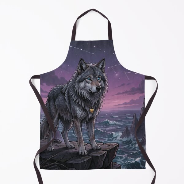 Item preview, Wolf by the Ocean designed and sold by MagelliShop.
