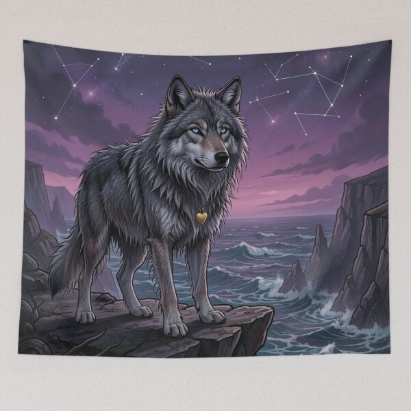 Item preview, Wolf by the Ocean designed and sold by MagelliShop.