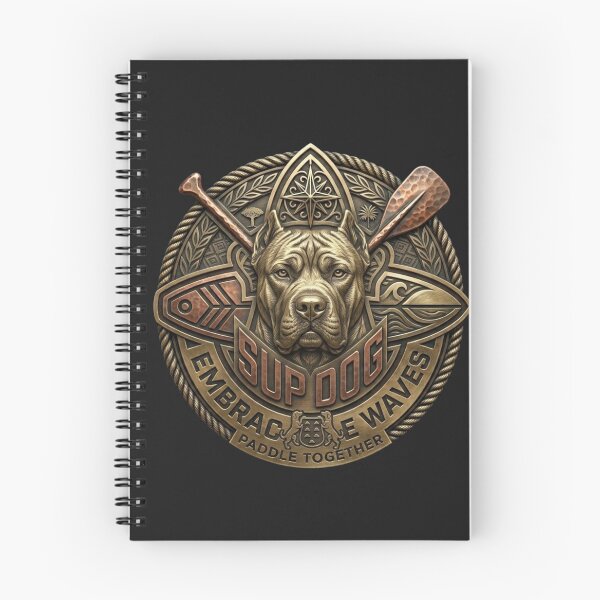 Item preview, Presa Canario Paddle Surf Sticker - Gran Canaria SUP Dog Emblem designed and sold by EfectoCreativo.