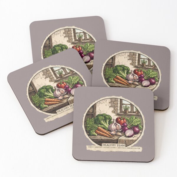 Item preview, Healthy Team – Vegetable Garden Print by PanaluPrint designed and sold by PanaluPrint .
