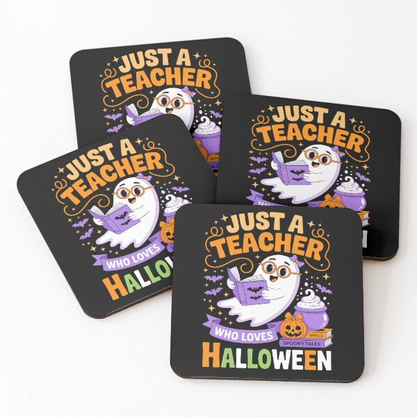Item preview, Just a Teacher Who Loves Halloween designed and sold by jkrphoto.