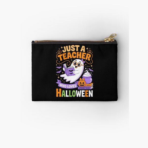 Item preview, Just a Teacher Who Loves Halloween designed and sold by jkrphoto.