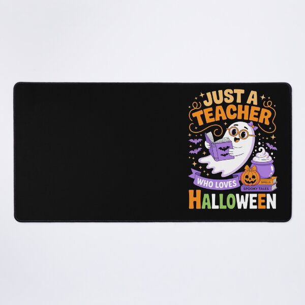 Item preview, Just a Teacher Who Loves Halloween designed and sold by jkrphoto.