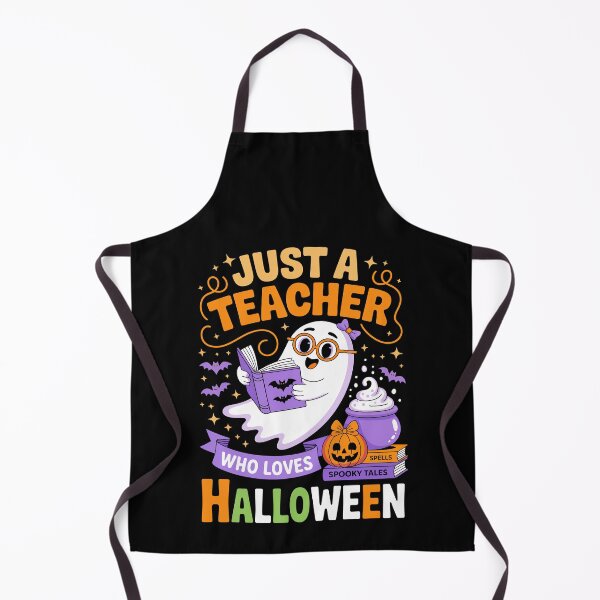 Item preview, Just a Teacher Who Loves Halloween designed and sold by jkrphoto.