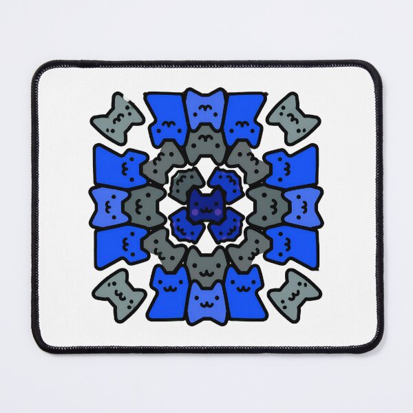 Item preview, Cute Cat Mandala Pattern designed and sold by OlyvieArt.