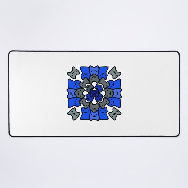 Item preview, Cute Cat Mandala Pattern designed and sold by OlyvieArt.