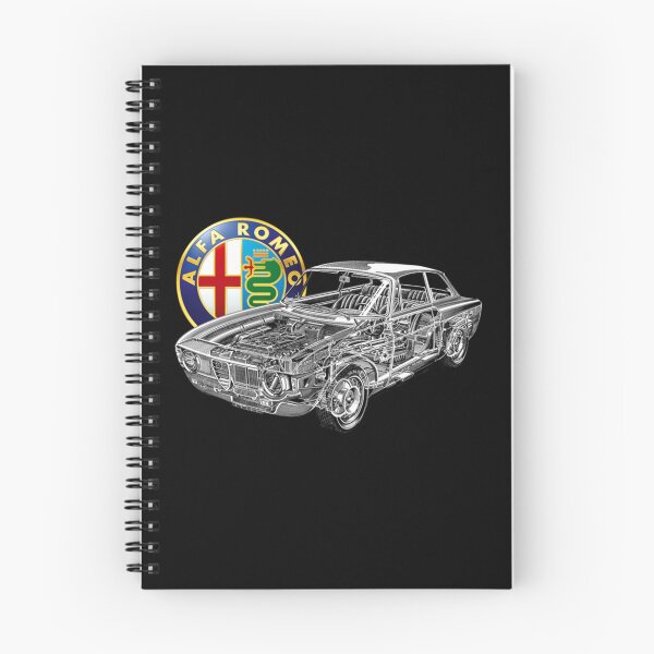 Item preview, Italian red sport 2 door coupe Giulia sprint GTA SA. Cutaway car art automotive power train designed and sold by ANTHONYSHOP-CA.