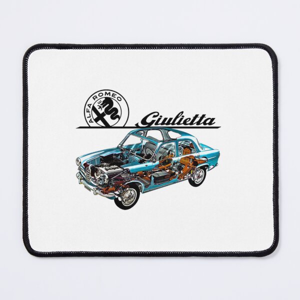 Item preview, Italian 4 door sedan Giulietta. Cutaway car art automotive power train designed and sold by ANTHONYSHOP-CA.