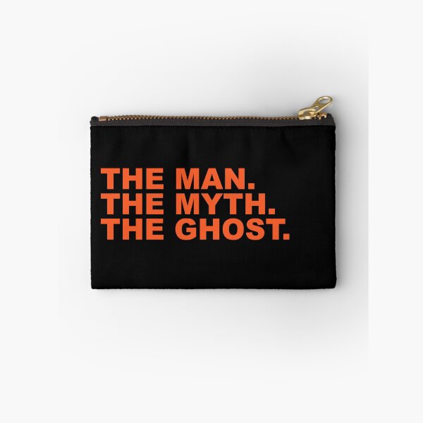 Item preview, The Man The Myth The Ghost Funny Halloween Quote Typography Parody designed and sold by Aesthetic Crew.
