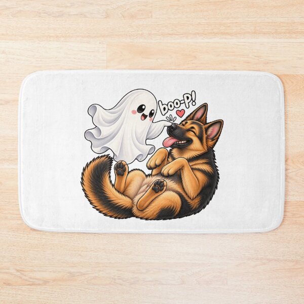 Item preview, Boo P German Shepherd Ghost Halloween Dog Lover Spooky Humor designed and sold by 76Valeria.