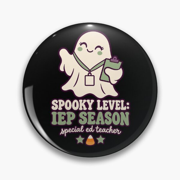 Item preview, Special Ed Teacher Halloween Ghost - IEP Season Funny SPED designed and sold by Ridaelb.