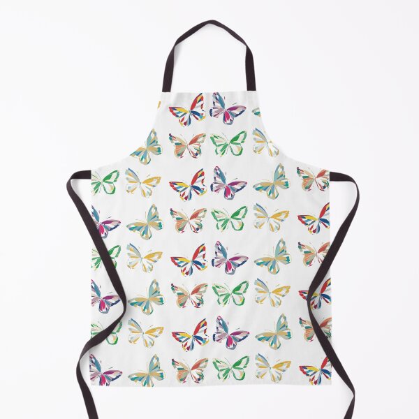 Item preview, Butterfly Set of Six - Colourful Geometric Nature Art designed and sold by iampaulmorris.
