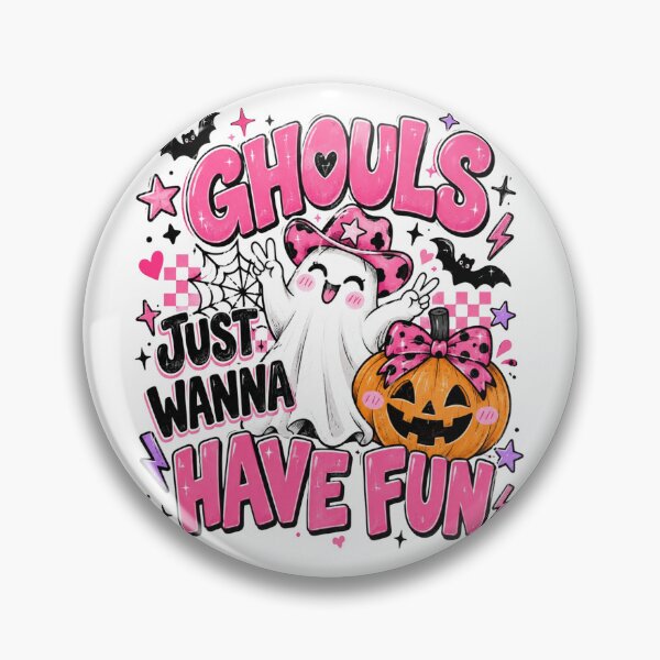 Item preview, Halloween, Ghouls Just Wanna Have Fun, Whimsical Halloween, Happy Halloween, Cute Spooky Season Gift designed and sold by Quiajia.