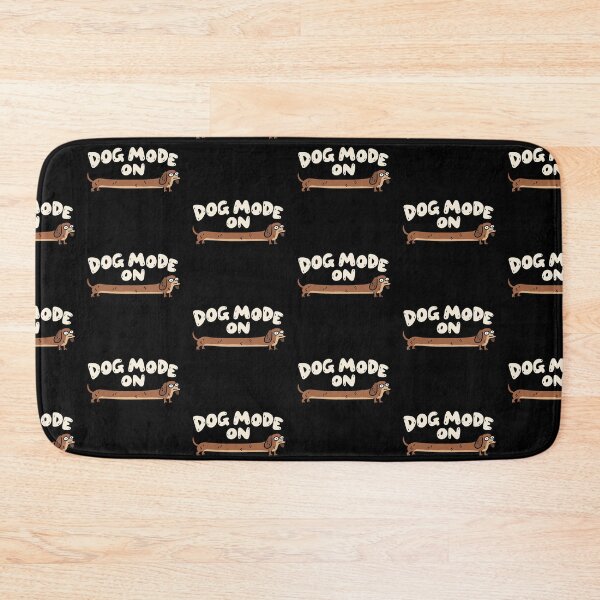 Item preview, Dog Mode On Funny Dachshund designed and sold by MonkiFlipp.