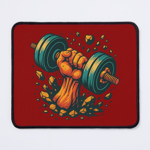 Item preview, Power Hand Holding Dumbbell designed and sold by MarCinu Art.