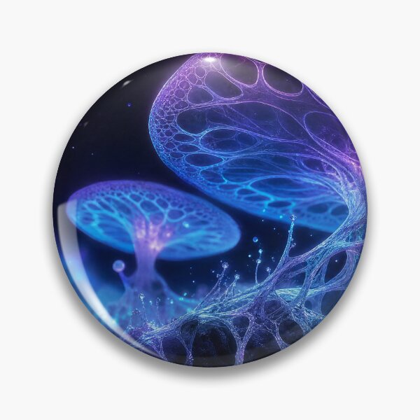 Item preview, Bioluminescent Alien Mushroom Network | Microcosmos designed and sold by monkeybusiness.pt.
