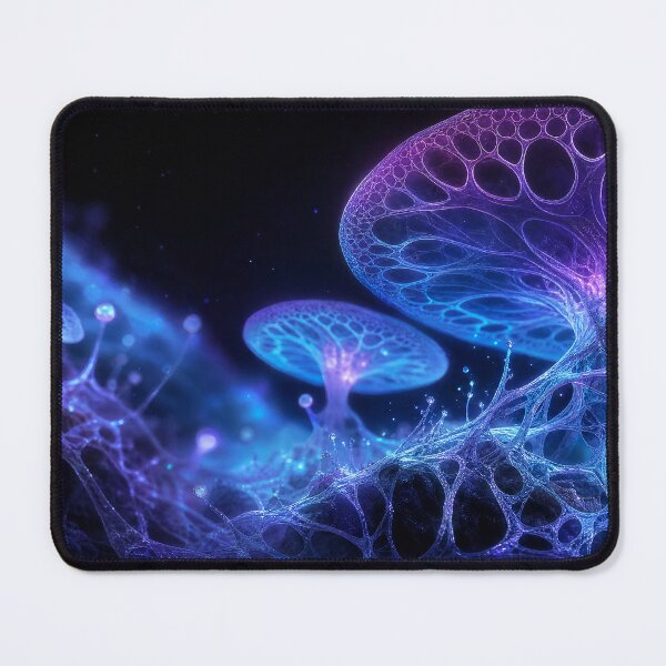Item preview, Bioluminescent Alien Mushroom Network | Microcosmos designed and sold by monkeybusiness.pt.