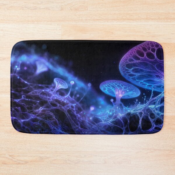 Item preview, Bioluminescent Alien Mushroom Network | Microcosmos designed and sold by monkeybusiness.pt.