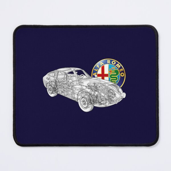 Item preview, Italian sport retro 2 door car Giulia TZ. Cutaway car art automotive power train designed and sold by ANTHONYSHOP-CA.
