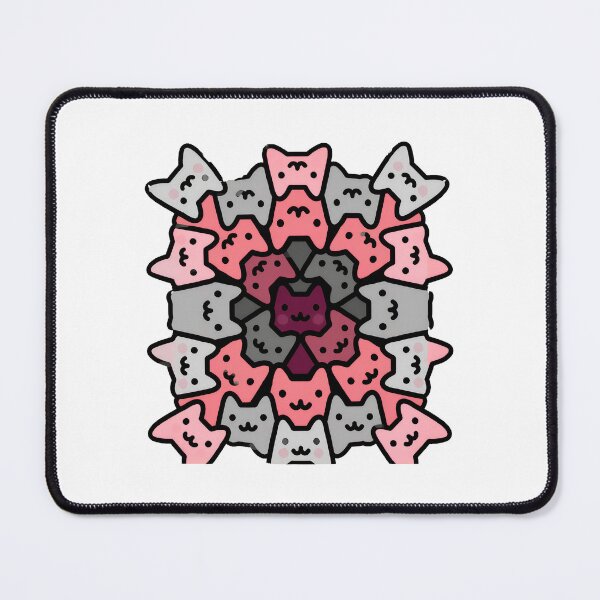 Item preview, Cute Mandala Cat Pattern Design designed and sold by OlyvieArt.