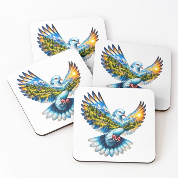 Item preview, Majestic Mountain Bird Nature Landscape designed and sold by Design Sounds Studio.