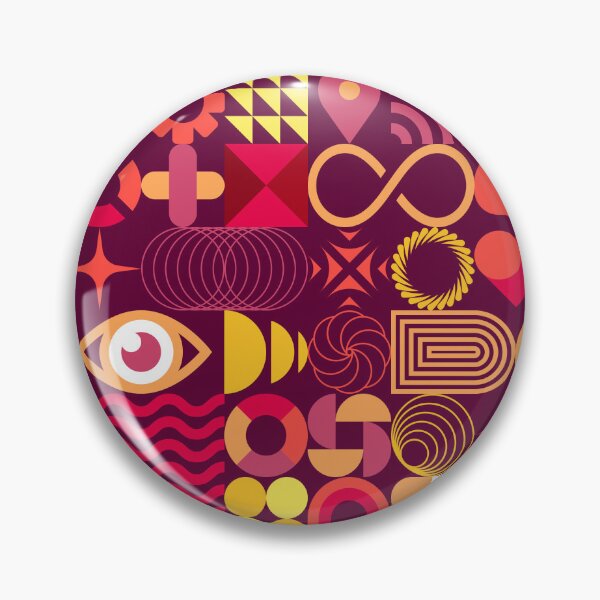 Item preview, Geometry Sunset Abstract Art Print designed and sold by Ricky Stevens Art & Design.