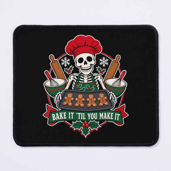 Item preview, Bake It Til You Make It Funny Skeleton Baker designed and sold by Design Vibras.