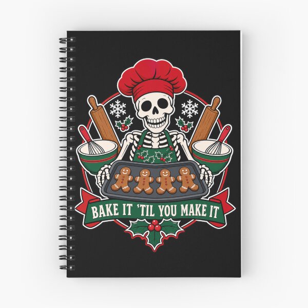 Item preview, Bake It Til You Make It Funny Skeleton Baker  designed and sold by Design Vibras.