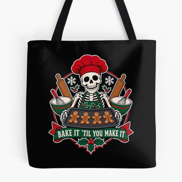 Item preview, Bake It Til You Make It Funny Skeleton Baker  designed and sold by Design Vibras.