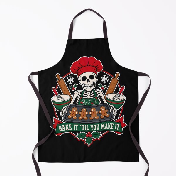 Item preview, Bake It Til You Make It Funny Skeleton Baker designed and sold by Design Vibras.
