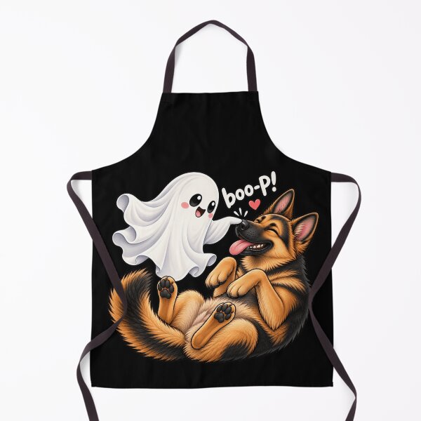 Item preview, Boo P Funny German Shepherd Ghost Halloween Dog Lover Spooky Humor designed and sold by 76Valeria.
