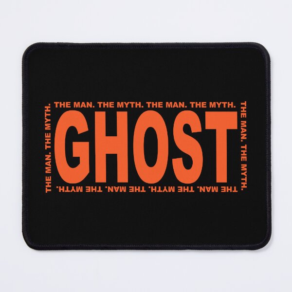 Item preview, The Man The Myth Ghost Funny Halloween Quote Typography designed and sold by Aesthetic Crew.
