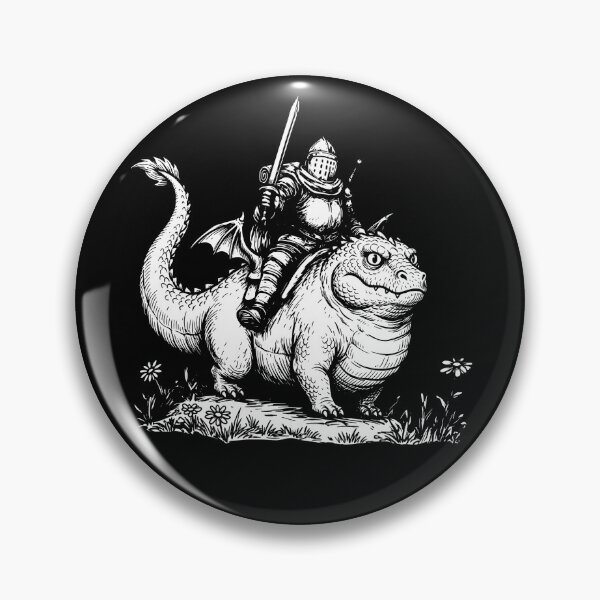 Item preview, Funny Fat Dragon Knight Meme Shirt designed and sold by MandrakeCreati.