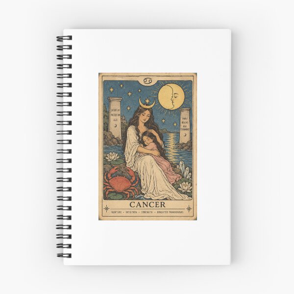 Item preview, Cancer Tarot Card – Intuition, Protection & Love designed and sold by Moon & Sun Tarot.