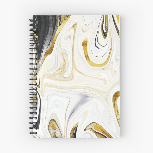 Item preview, Metalsmith Latte swirling abstract marble art designed and sold by Glimmersmith.