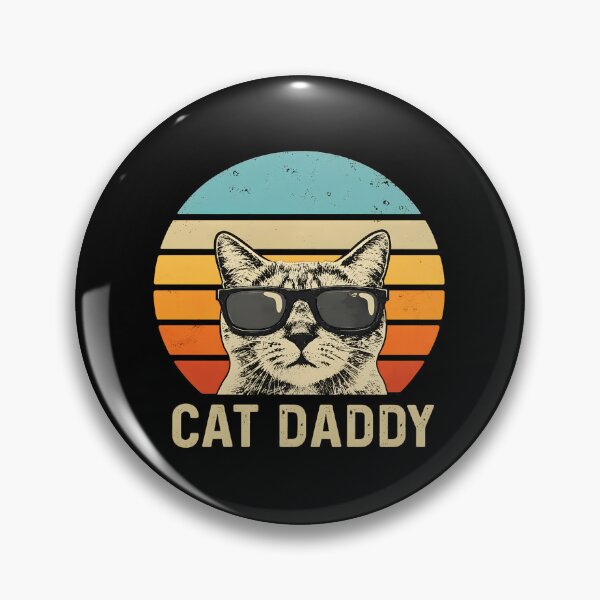 Item preview, Retro Cat Daddy Sunglasses Sunset Vintage Feline Father designed and sold by OlyvieArt.