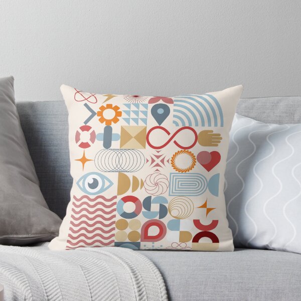 Item preview, Geometry Earth Abstract Art Print designed and sold by Ricky Stevens Art & Design.