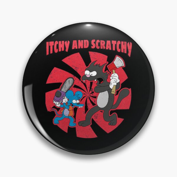 Item preview, Itchy And Scratchy Retro designed and sold by Gerberjayey.