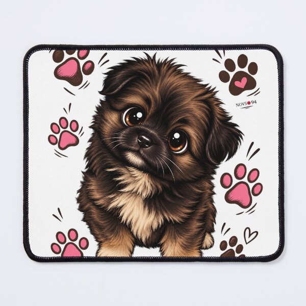 Item preview, Happy Puppy Paw Doodles designed and sold by NOVS·94.