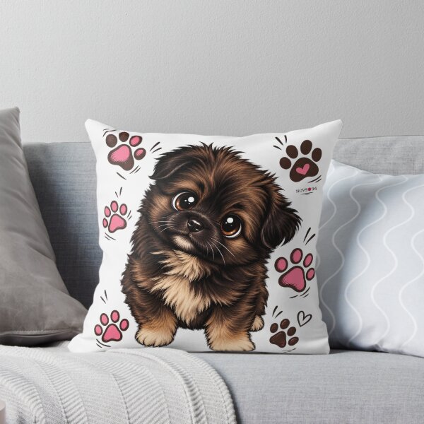 Item preview, Happy Puppy Paw Doodles designed and sold by NOVS·94.