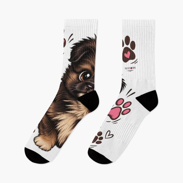 Item preview, Happy Puppy Paw Doodles designed and sold by NOVS·94.
