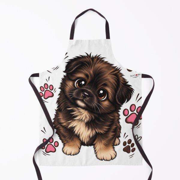 Item preview, Happy Puppy Paw Doodles designed and sold by NOVS·94.