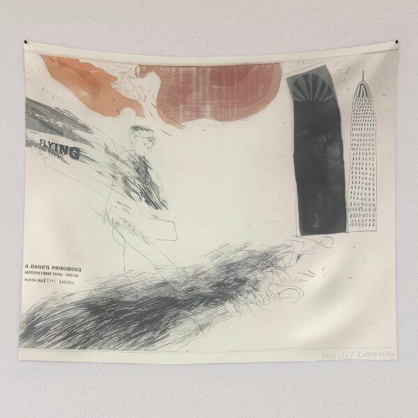 Item preview, David Hockney -  The Arrival - Signed Print by David Hockney undefinedr designed and sold by LILLIANSTRANGEy.