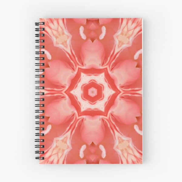 Artikelvorschau, Floral Kaleidoscope Blush entworfen und verkauft von SilentBloomLab.