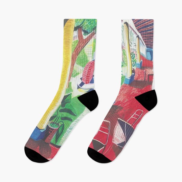 Item preview, David Hockney -  Views Of Hotel Well III - Signed Print by David Hockney undefinedr designed and sold by LILLIANSTRANGEy.
