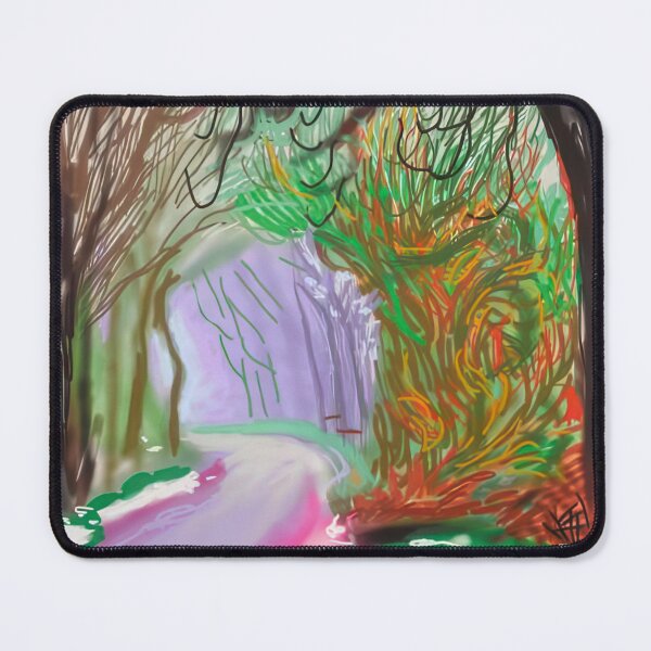 Item preview, David Hockney -  The Arrival Of Spring In Woldgate, East Yorkshire In  (twenty eleven) -  January - Signed Print by David Hockney undefinedr designed and sold by LILLIANSTRANGEy.