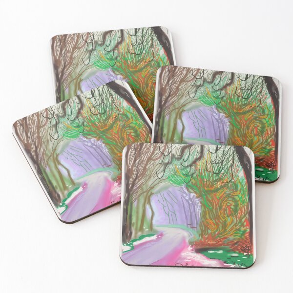 Item preview, David Hockney -  The Arrival Of Spring In Woldgate, East Yorkshire In  (twenty eleven) -  January - Signed Print by David Hockney undefinedr designed and sold by LILLIANSTRANGEy.