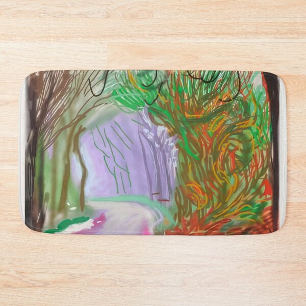 Item preview, David Hockney -  The Arrival Of Spring In Woldgate, East Yorkshire In  (twenty eleven) -  January - Signed Print by David Hockney undefinedr designed and sold by LILLIANSTRANGEy.