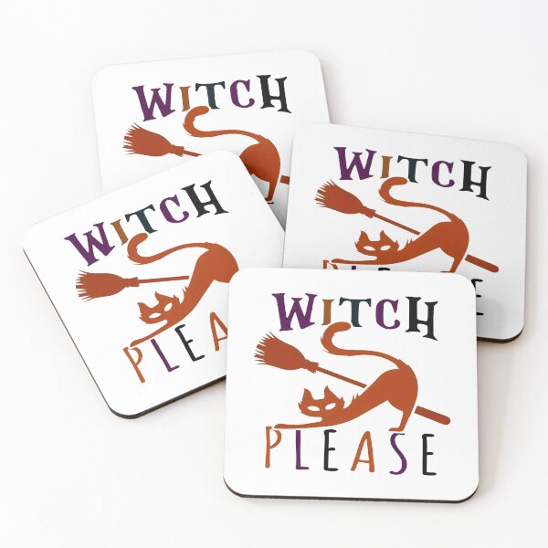 Item preview, Witch Please Cat Broom Halloween Funny designed and sold by OlyvieArt.