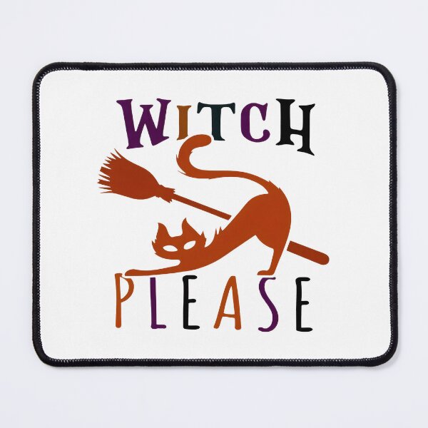 Item preview, Witch Please Cat Broom Halloween Funny designed and sold by OlyvieArt.